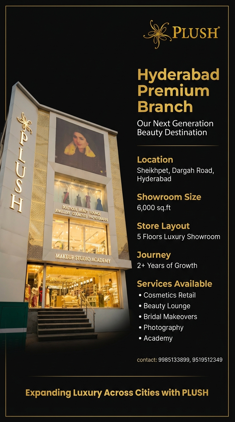 Best Makeup Academy in Hyderabad Plush Academy.Sanhoshi Srikar's MAsterclass 1png Best makeup academy in Hyderabad Plush Academy Santhoshi Srikar's Masterclass