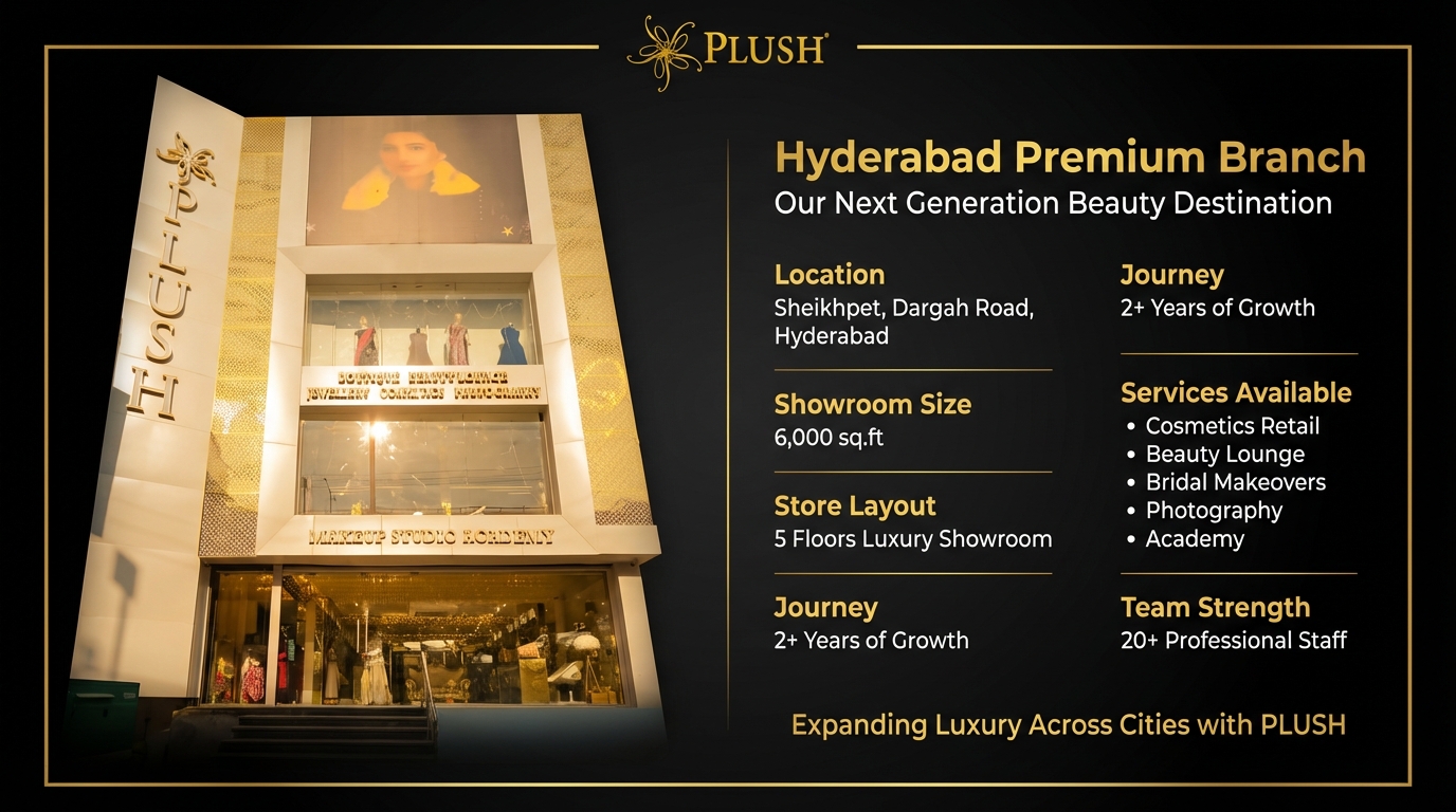 Plush Hyderabad branch Santhoshi Srikar
