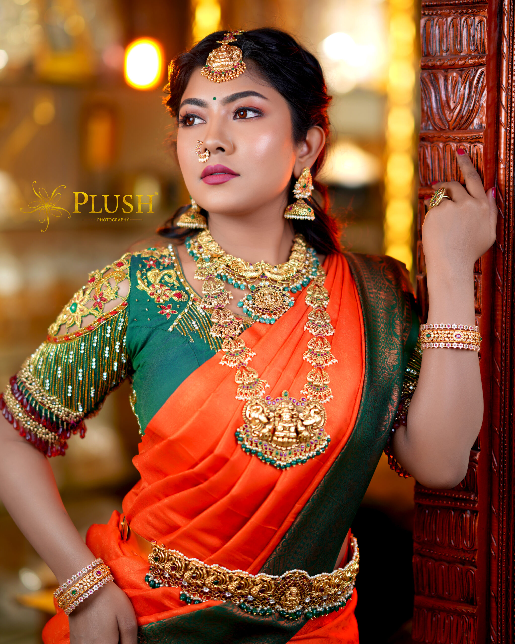 South Indian bridalmakeup by Santhoshi Srikar 6 south Indian bridal makeup by Santhoshi Srikar
