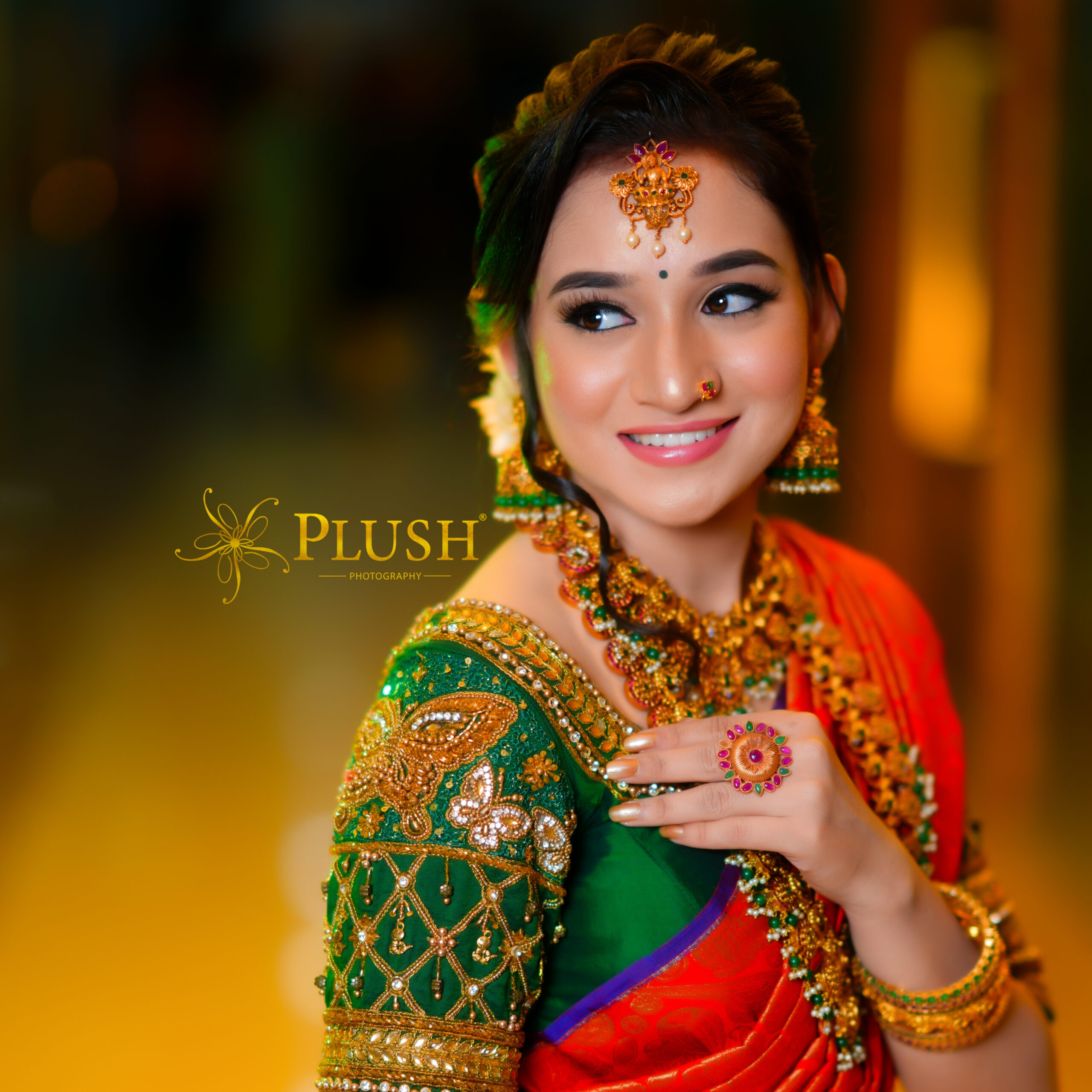 Telugu bridal makeup by Santhoshi Srikar 3 Telugu bridal Makeup by Santhoshi Srikar