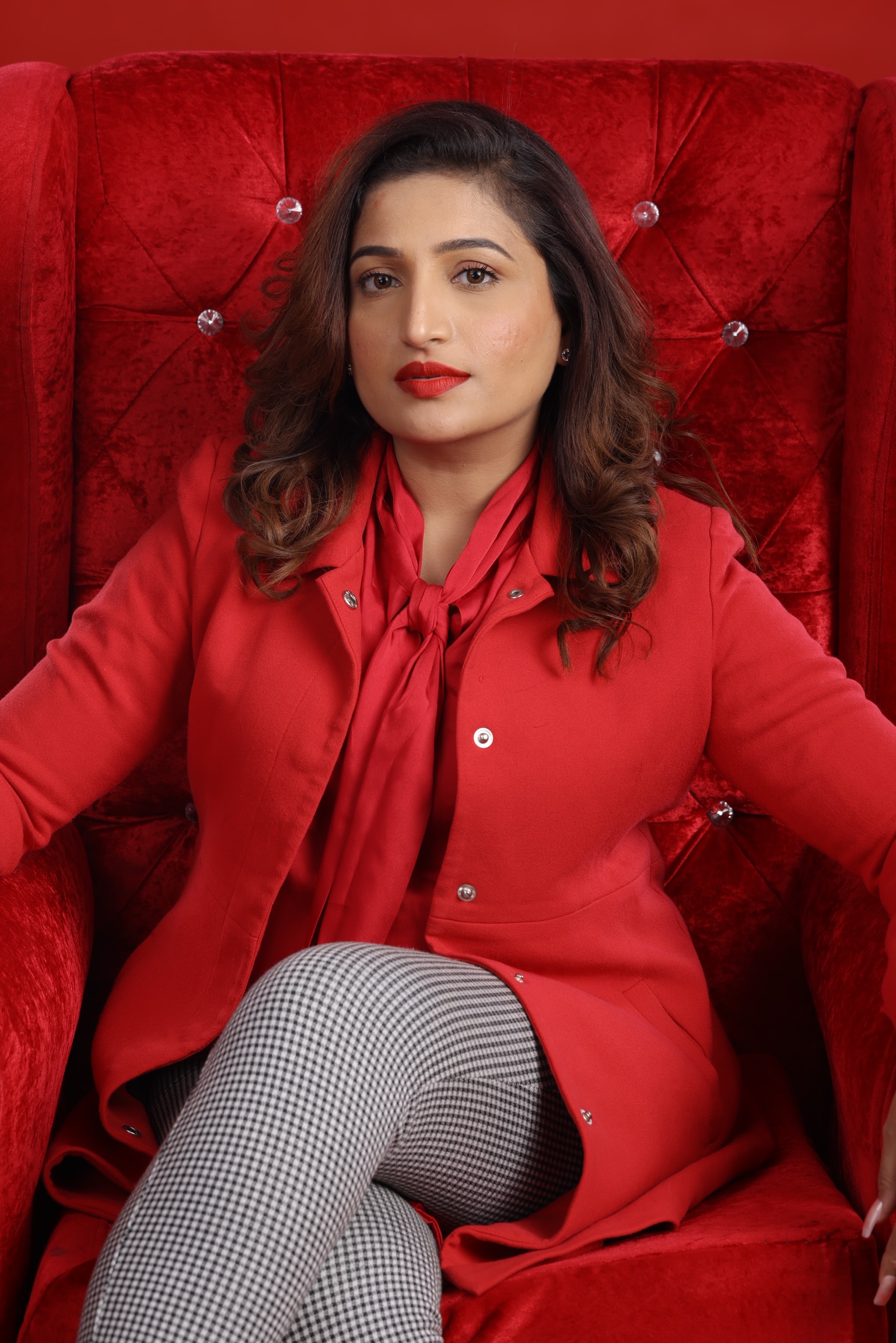 Best makeup artist in India Santhoshi Srikar