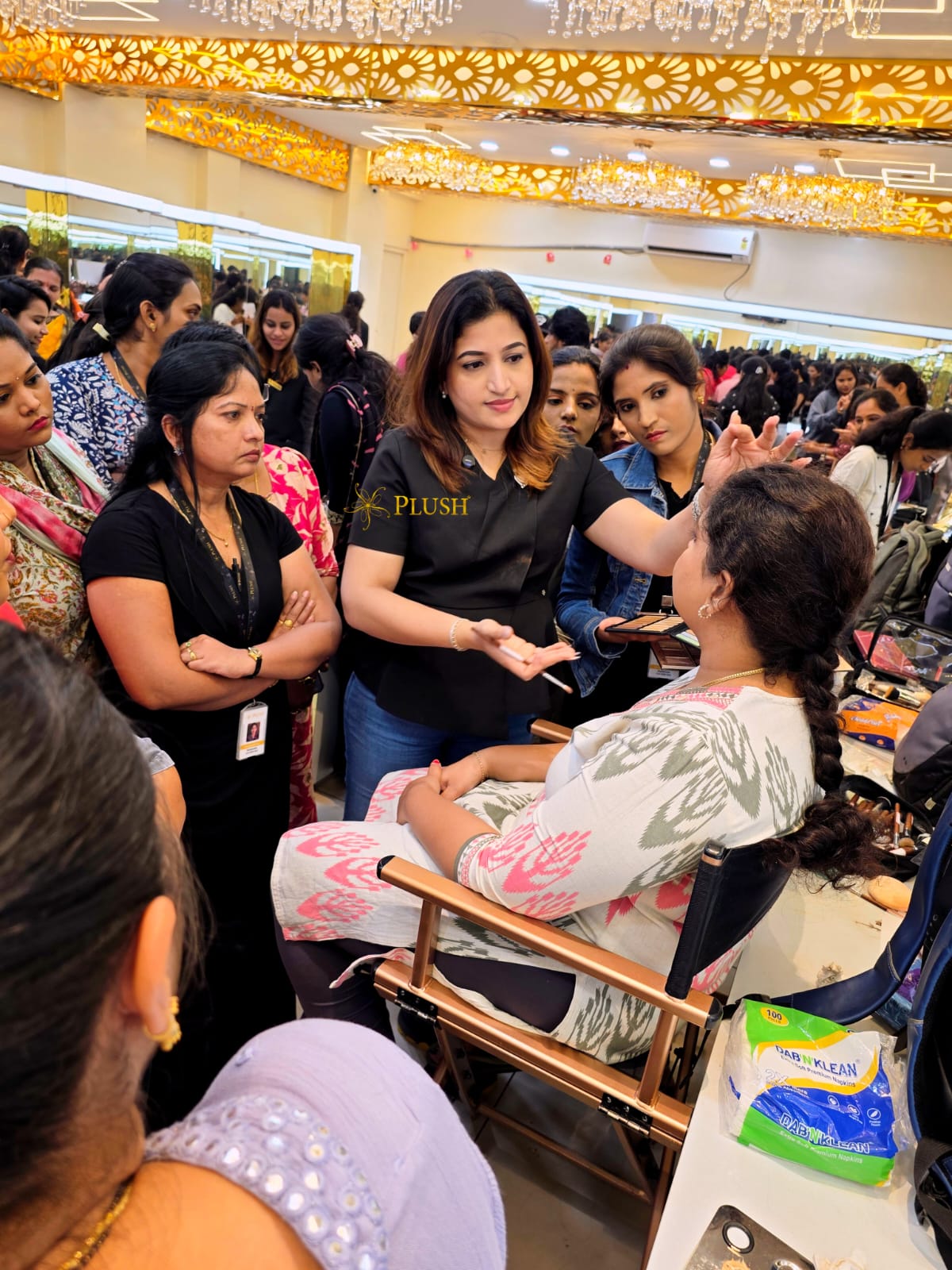 Best Makeup Academy in chennai plush Academy Santhoshi Srikar's Masterclass