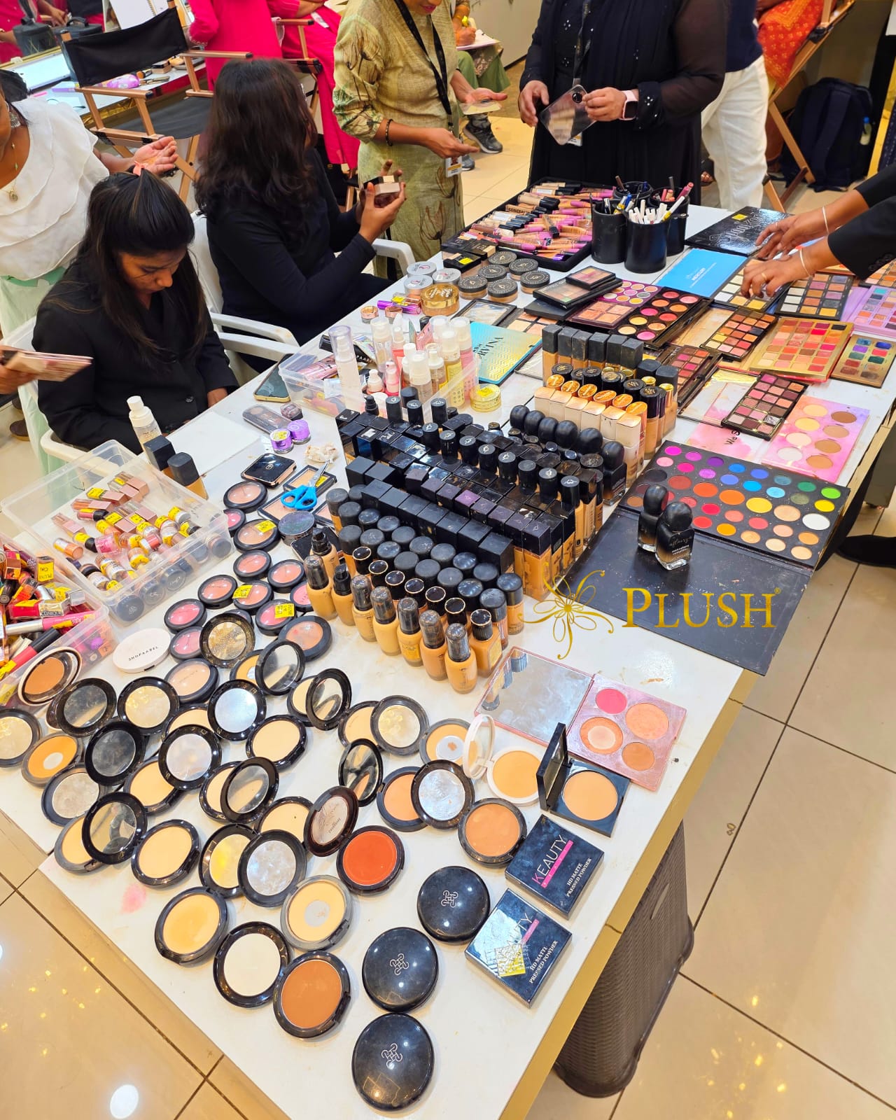 Best Makeup Academy in chennai plush Academy santhoshi srikar's masterclass